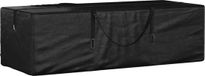 vidaXL Opbergtas voor tuinkussens 135x40x55 cm polyetheen zwart