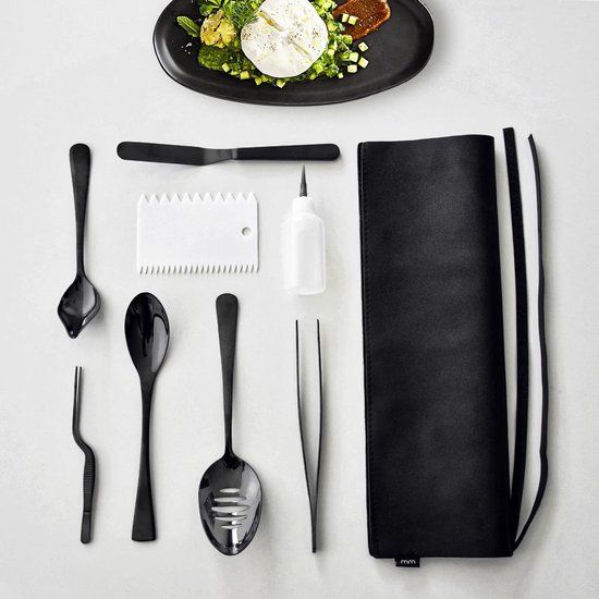 MikaMax Chef Plating Tool Set - 8-delige Garneerset