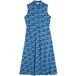 White Stuff Rua Jersey Chemise Dre Bleu Imprimé