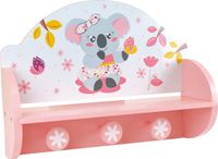 Merkloos Fun House Wandkapstok Roze Hout MDF (33 x 46 x 15 cm)
