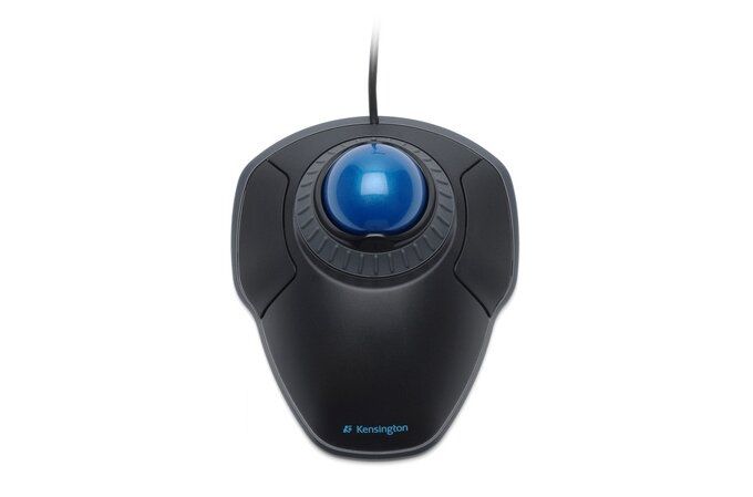 Kensington Orbit™ Trackball met Scrollring - Zwart - Bedraad