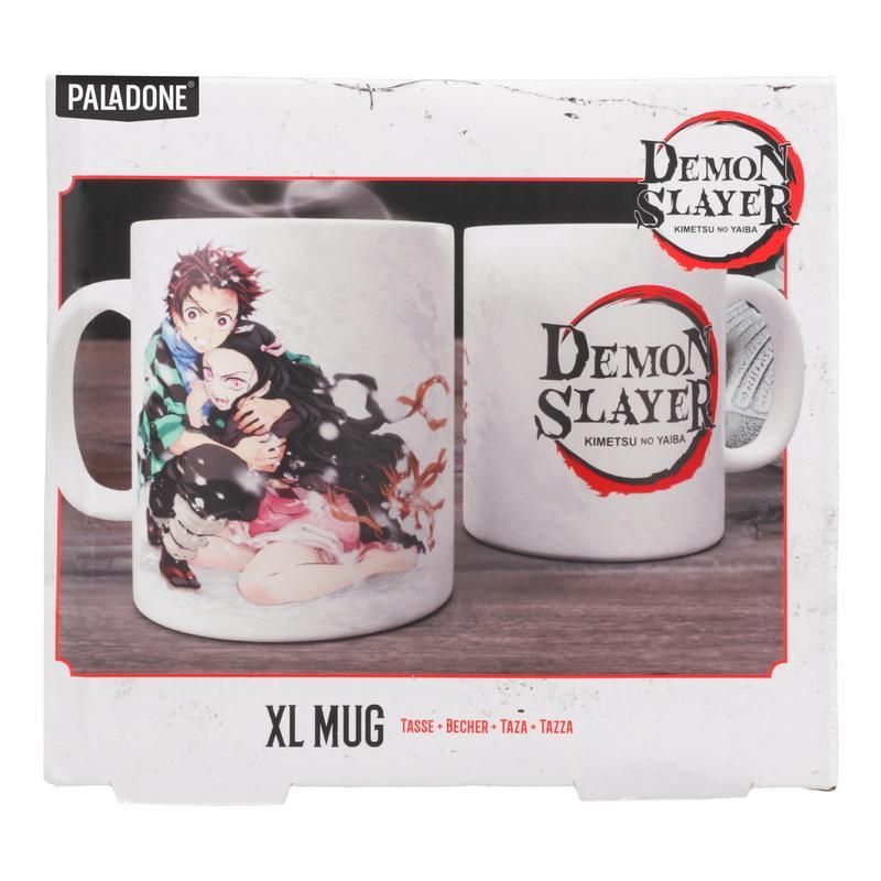 Paladone Demon Slayer XL Mug - White Ceramic - 550ml - Single