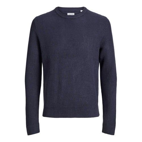 JACK & JONES JUNIOR gebreide trui - donkerblauw
