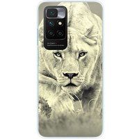 Lioness Siliconen hoesje compatibel met Xiaomi Redmi 10