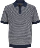 Jack & Jones Premium Gebreide polo Sky Captain XS