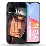 Beschermhoes Vivo Beschermhoes voor Vivo Y21 / Y21S / Y33S Manga Naruto Itachi gezicht