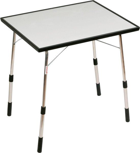 Lafuma Louisiane Campingtafel - Opvouwbaar & Hoogte Verstelbaar - Zwart