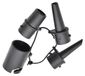 Adaptateur de pompe SUP Adaptateur de pompe à air - 4 pièces - Plastique - Pour kayak et bateau gonflable