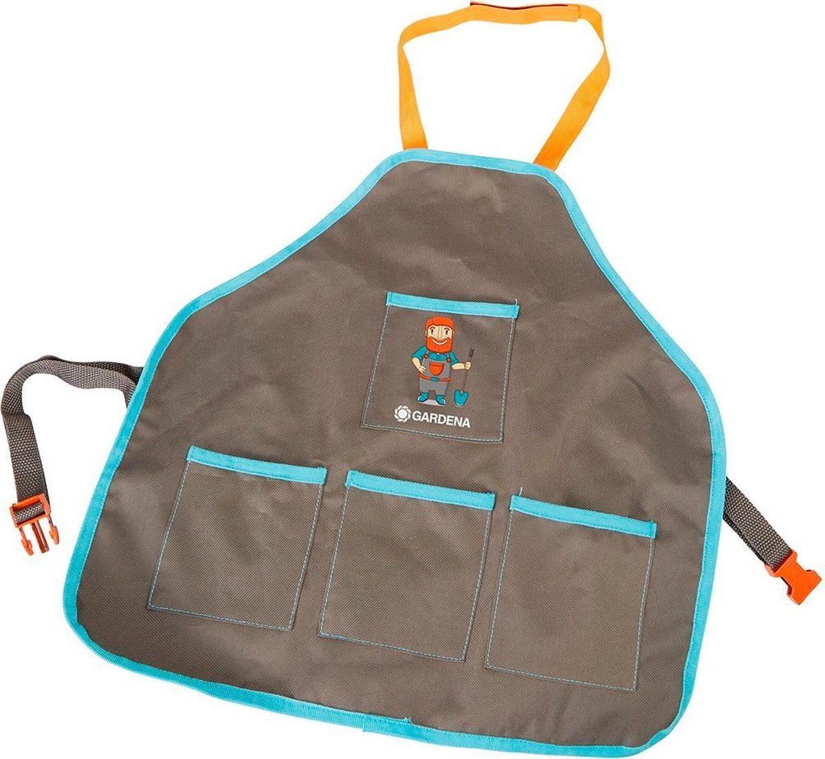 Gardena Tuinierschort Junior 45 X 45 Cm Textiel Antraciet