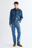 Wrangler Texas Str Heren Regular Fit Jeans Blauw - Maat W40 X L32
