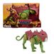 Masters of the Universe 2026 film Battle Cat figuur met beet en 5 verschillende brulgeluiden, 14 cm, gepantserde tijger, JKJ04