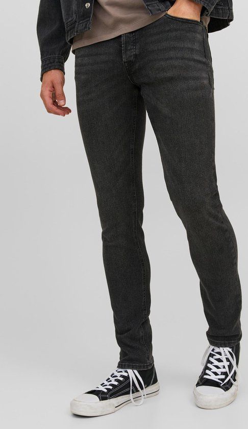 JACK & JONES Glenn Original Loose Fit Jeans - Black Denim - Men's W29/L32