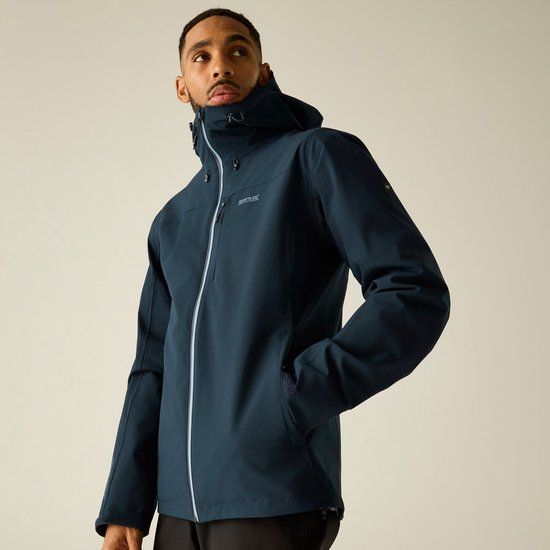 Regatta Birchdale II waterdichte shelljas voor heren, XXXL, Blauw