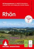 Rhon ROTHER Wanderführer Rhön. 60 Panoramatouren im UNESCO-Biosphärenreservat Rhön und entlang des 'Grünen Bands'