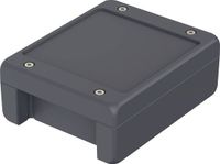 Bopla BA-S 141306 F Bocube Alu Gehäuse 7024 00163224 Industriële behuizing 159 x 128 x 60 Aluminium Grafietgrijs (RAL 7024)