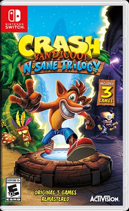 Nintendo Crash Bandicoot N. Sane Trilogy, Nintendo Switch Nintendo Switch