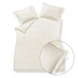Vandyck Home 78 Check 300Tc 2-persoons (200x200/220) cream tan