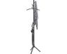 PRAKTIMEUBEL Staande Kapstok - Massief Hout - Zwart - H 174cm - 8 Haken
