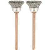 Dremel 531 RVS-borstel 2-pack Ø 13mm