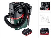 Metabo AS 18 L PC Compact aspirateur sur batterie 18 V 6 l IPX4 classe de poussière L humide et sec + 1x batterie 5,5 Ah - sans chargeur
