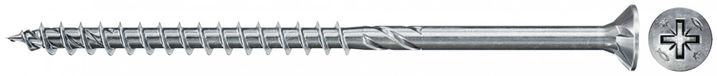 Fischer Power-Fast II 5,0 x 90 PZ2 - verzonken kop - deeldraad - blauw verzinkt (200st)