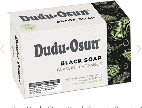 Dudu Osun Zwarte zeep 150G