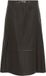 ONLY Rok 'ONLFiby' Faux Leather Long Skirt Chocolat Torte Dames XS