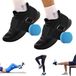 TRANKIELO® - Chevilles professionnelles pour entraînement des jambes – Haltères réglables, antidérapantes, multifonctionnelles, 2 pièces, noir, blanc, multicolore