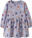 NAME IT MINI - NMFVOLTA LS SWE DRESS BRU Meisjes Jurk