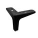 SOTECH Pied de meuble VICTOR Hauteur 100 mm Acier Noir