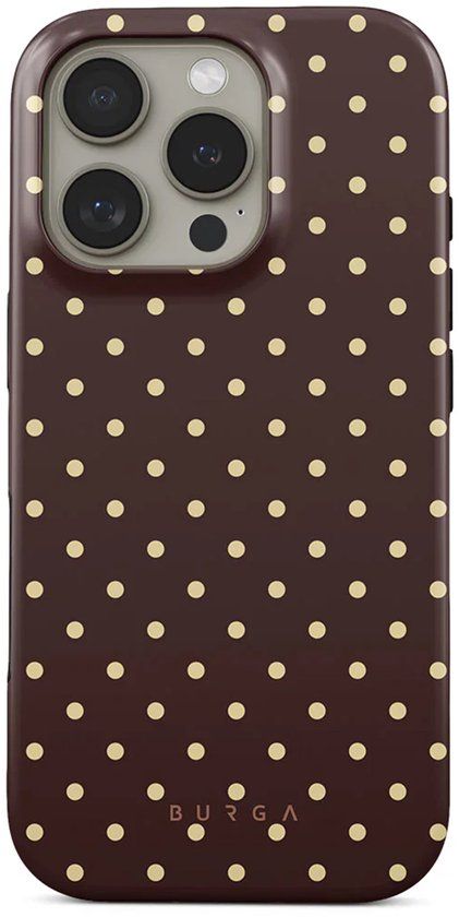 Burga Tough Backcover MagSafe geschikt voor iPhone 16 Pro - Sorry Busy