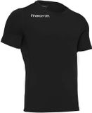 Macron Matthew Jersey Zwart XXXL Polyester Korte Mouw Mannen Hardlopen Lente/Zomer 2020