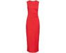VILA maxi-jurk VIDANNI mouwloos Hibiscus1 XL