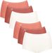 Sloggi Midislip Basic+ Maxi Vrouwen MULTIPLE COLOURS 21 Effen Katoen/Elastaan 6 Stuks