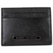 Armani Exchange Barcelona Porte-cartes de crédit Cuir noir Hommes