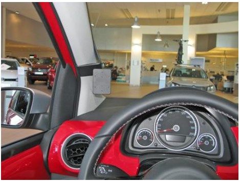 Brodit ProClip 804997 Passieve telefoonhouder - Zwart - Geschikt voor Volkswagen UP 12-15
