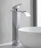Merkloos Waterval wastafelkraan - Eenhandsmengkraan - Chroom
