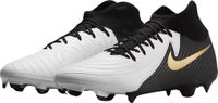 Nike Phantom Luna II Academy FG/MG Voetbalschoenen Heren Wit/Zwart/Goud Maat 42.5