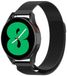 By Qubix Qubix Milanese bandje - Zwart - Geschikt voor Huawei Watch 5 - 42mm