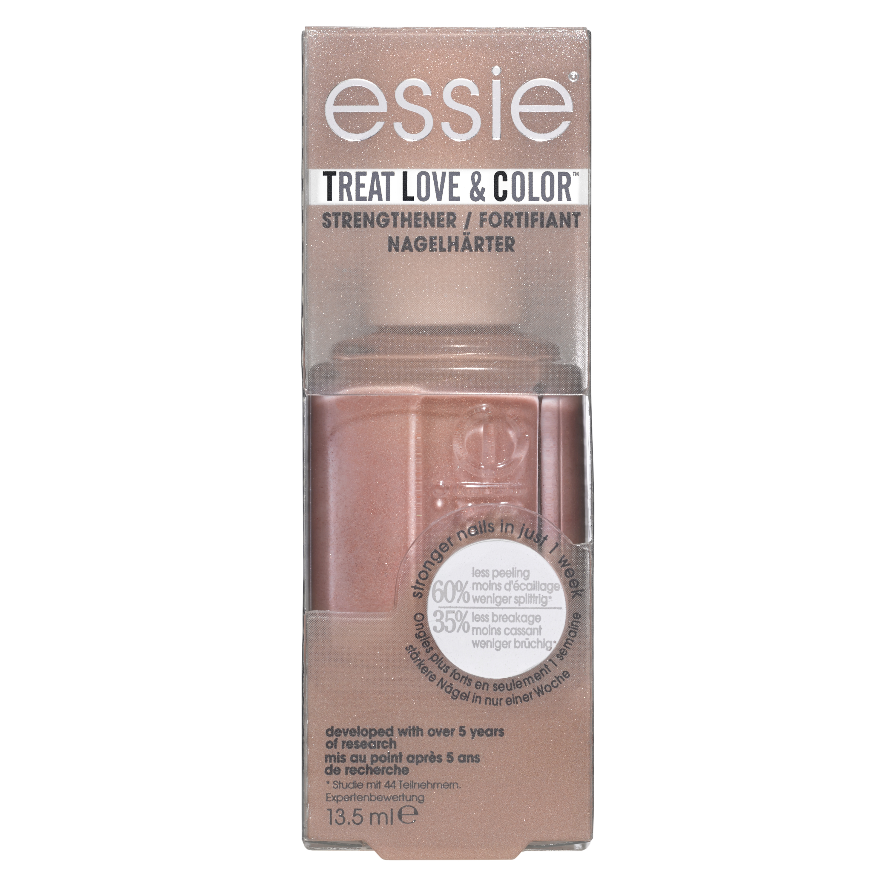 Essie TREAT LOVE & COLOR - 7 tonal taupe - roze - nagelverharder met collageen & camellia-extract - 13,5 ml