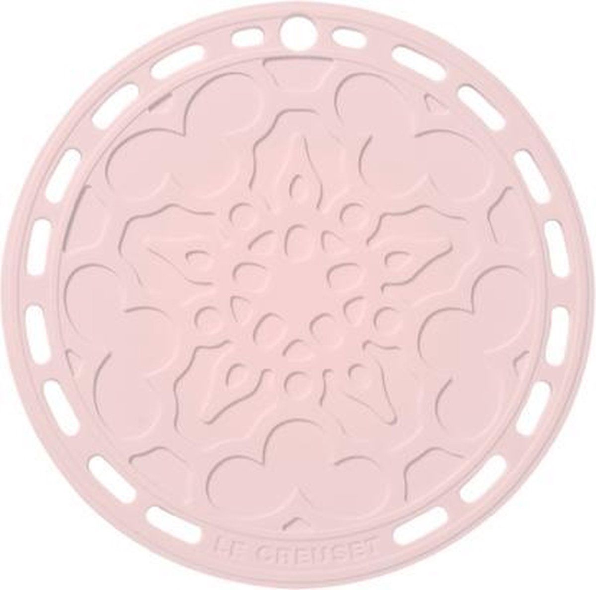 Le Creuset Franse onderzetter - poederroze - Ø 20 cm