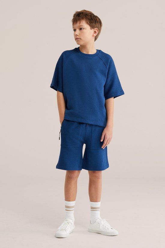 WE Fashion Jongens sweater 134/140 Indigo