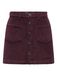 Only Dames Rok regular fit Rood XS Volwassenen