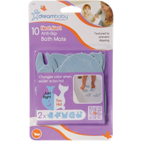 Dreambaby Heat Alert Antislip Badmatten – 10 stuks