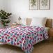Fantasy Quilt imprimé d'été en couleurs diverses