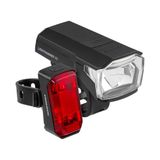 TRELOCK Lighthammer 80 Lux USB-fietslampenset – 20 uur brandduur