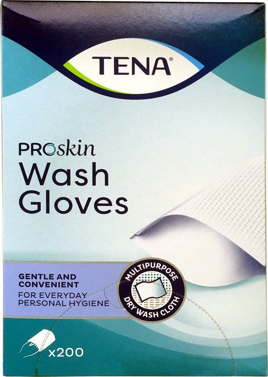 Tena Washandje 740400 - 200 stuks