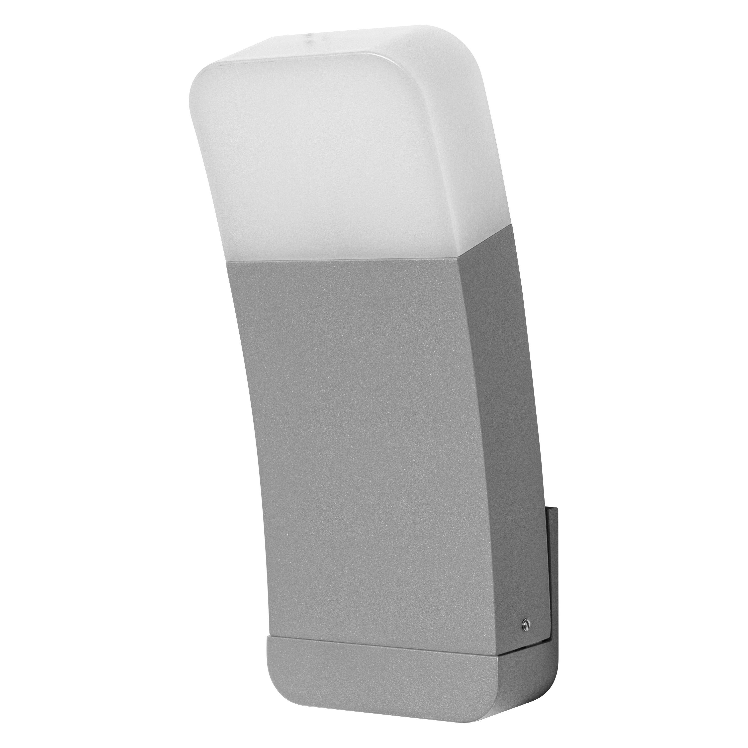 Ledvance Smart+ Wifi Wandlamp Curve Zilver Buiten 9W 520lm - 830 Warm Wit | RGBW - Dimbaar