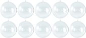 Merkloos / Sans marque Rayher Hobby Gmbh Transparante Kerstballen - 50 stuks - 5 cm Diameter - Kunststof