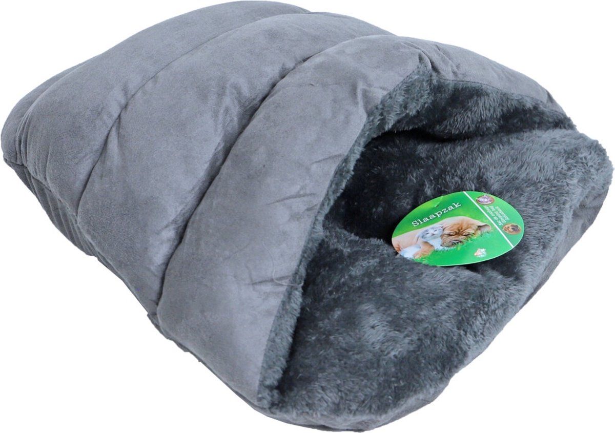 Gebr. de Boon Superzachte Pluche Slaapzak Grijs 45 cm